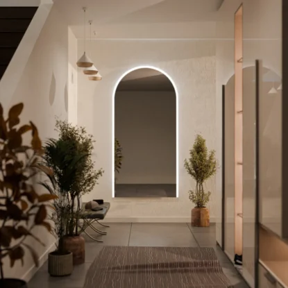 Аркадно огледало с LED осветление - Capri